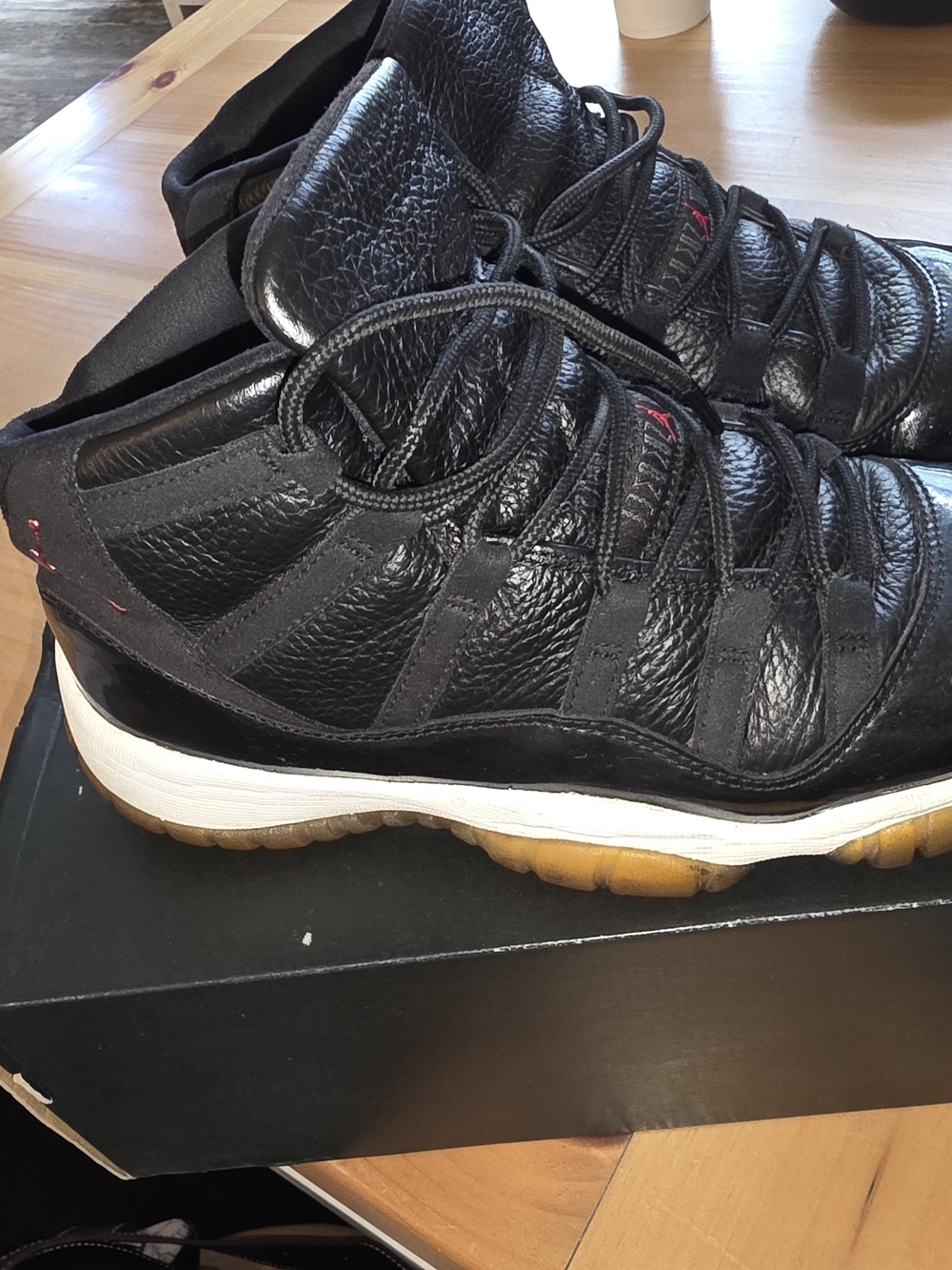 Size 6.5 - Jordan 11 Retro Black & Red